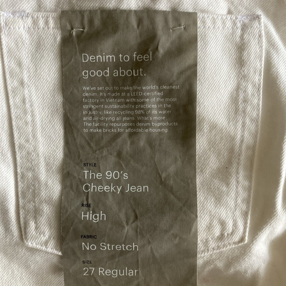 Everlane 90s Cheeky Jeans - Picture 2 of 8